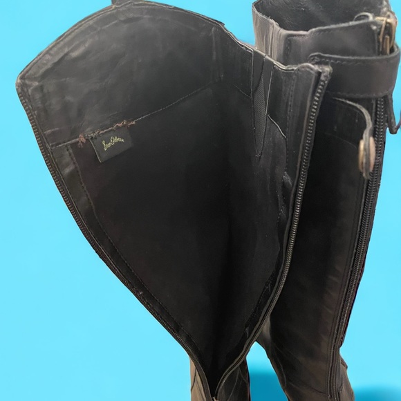 Sam Edelman Black Leather Boots - Picture 4 of 11